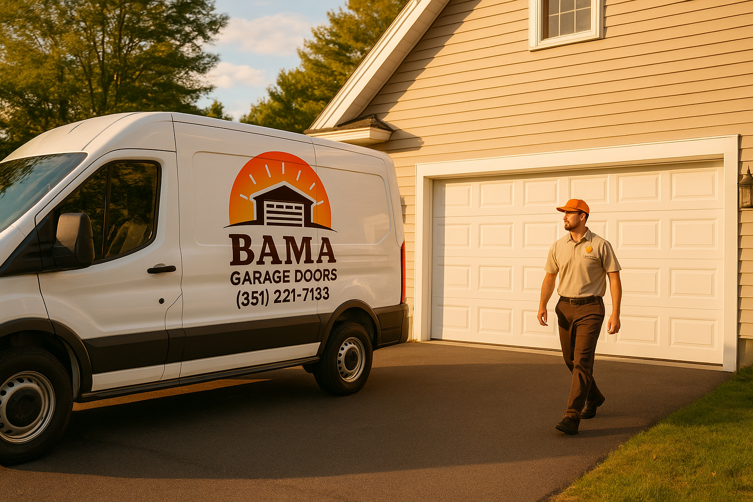 Garage door services in North Randolph, MA