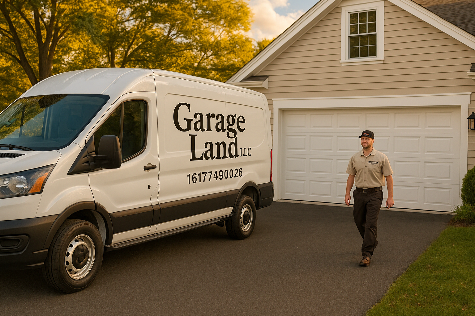 Garage door services in Point of Pines, MA
