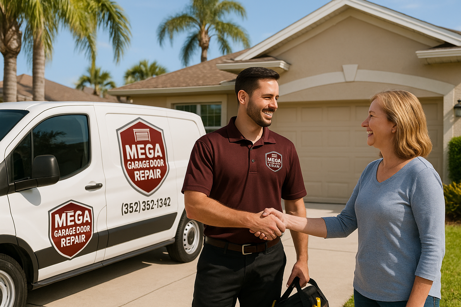 Garage door services in Millis, MA