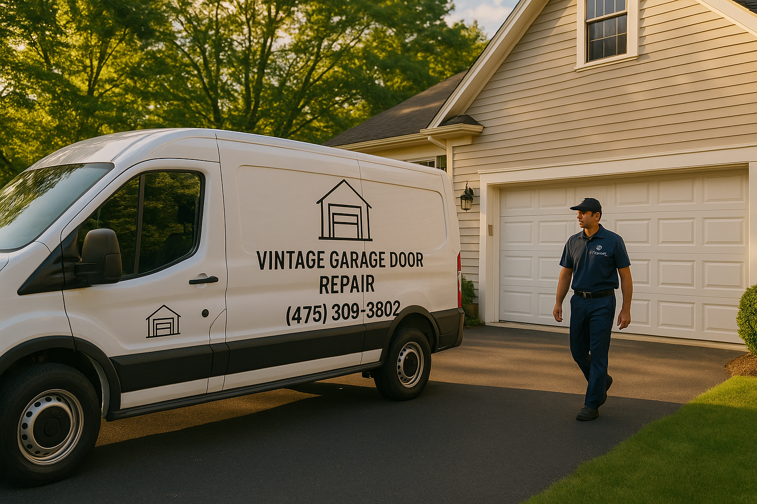 Garage door services in Newton, MA