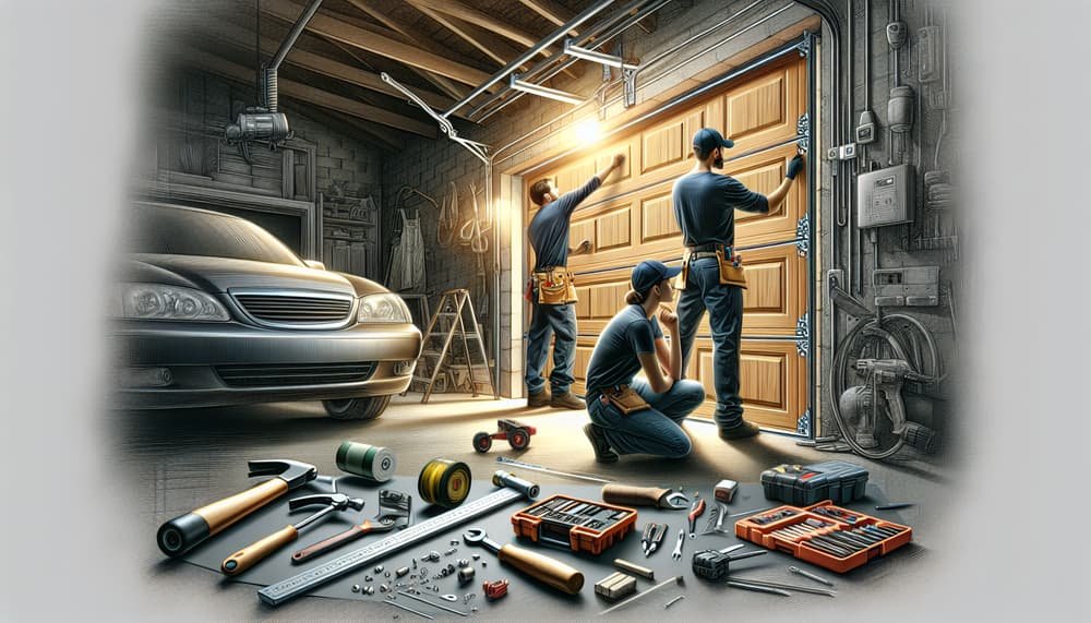 Garage Door Installation in  Chestnut Hill