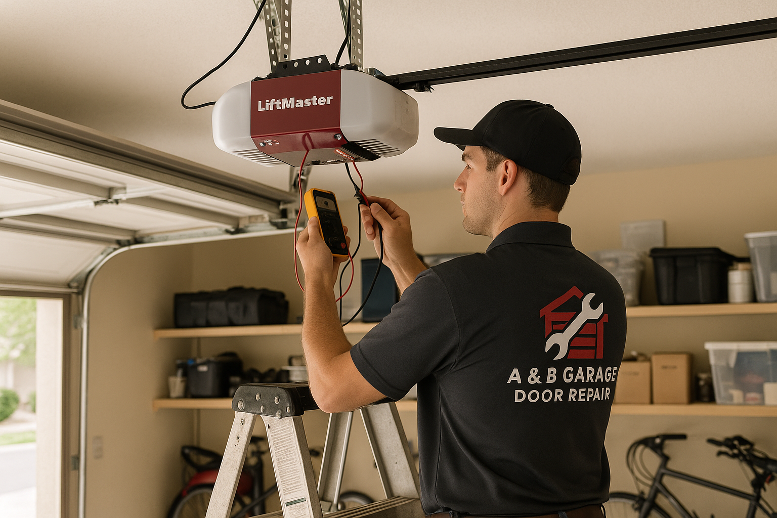 Garage Door Opener Repair service in Belmont