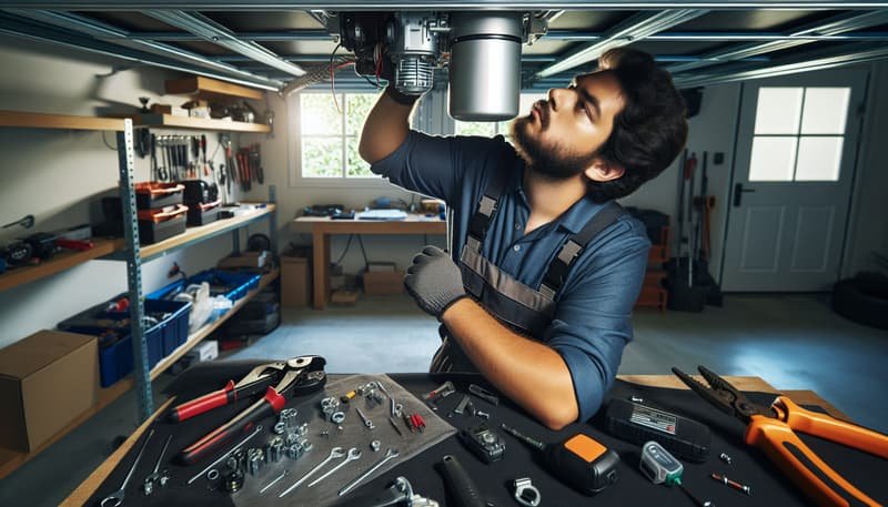 Garage Door Opener Repair in Needham