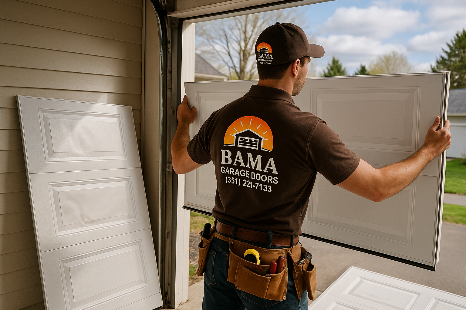 Garage Door Panel Replacement service in Revere