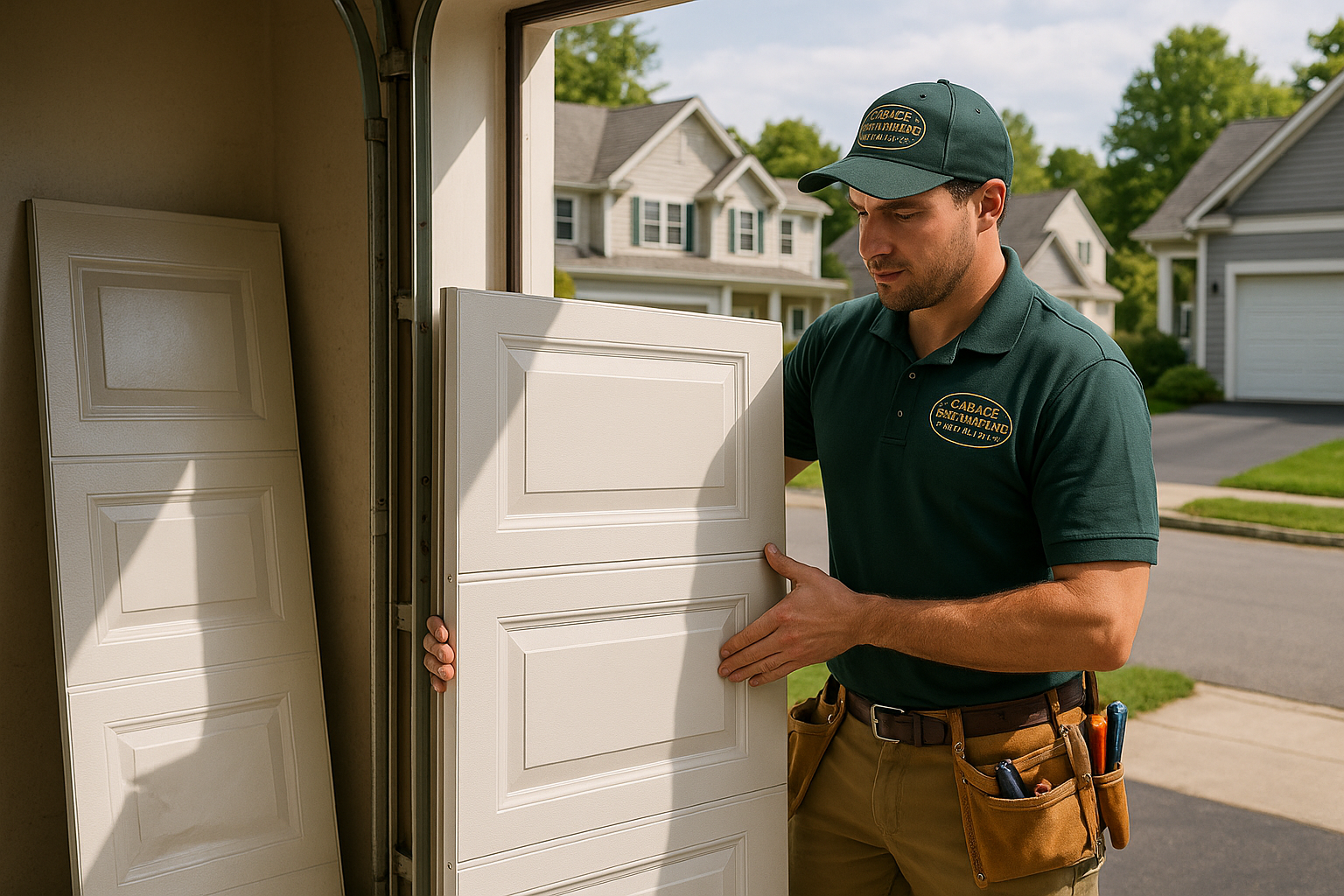 Garage Door Panel Replacement service in Everett
