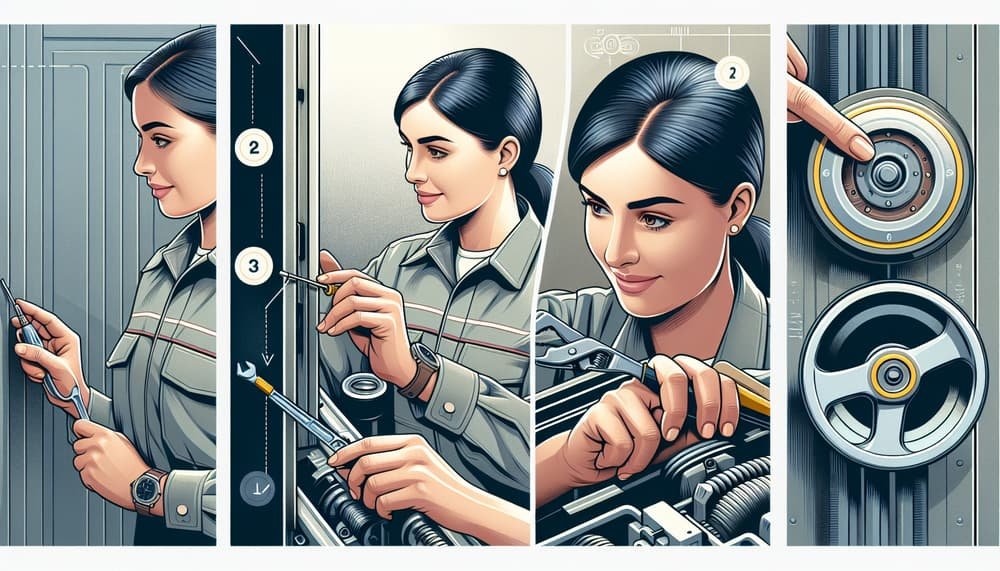 Garage door work in  Chestnut Hill