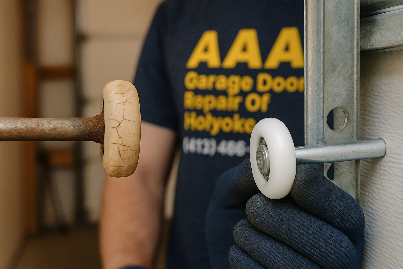 Garage Door Roller Replacement service in West Medford