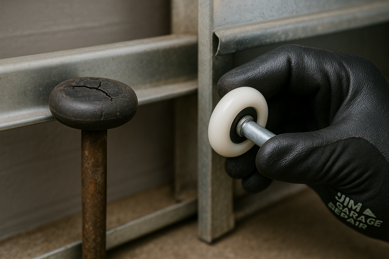 Garage Door Roller Replacement service in Quincy