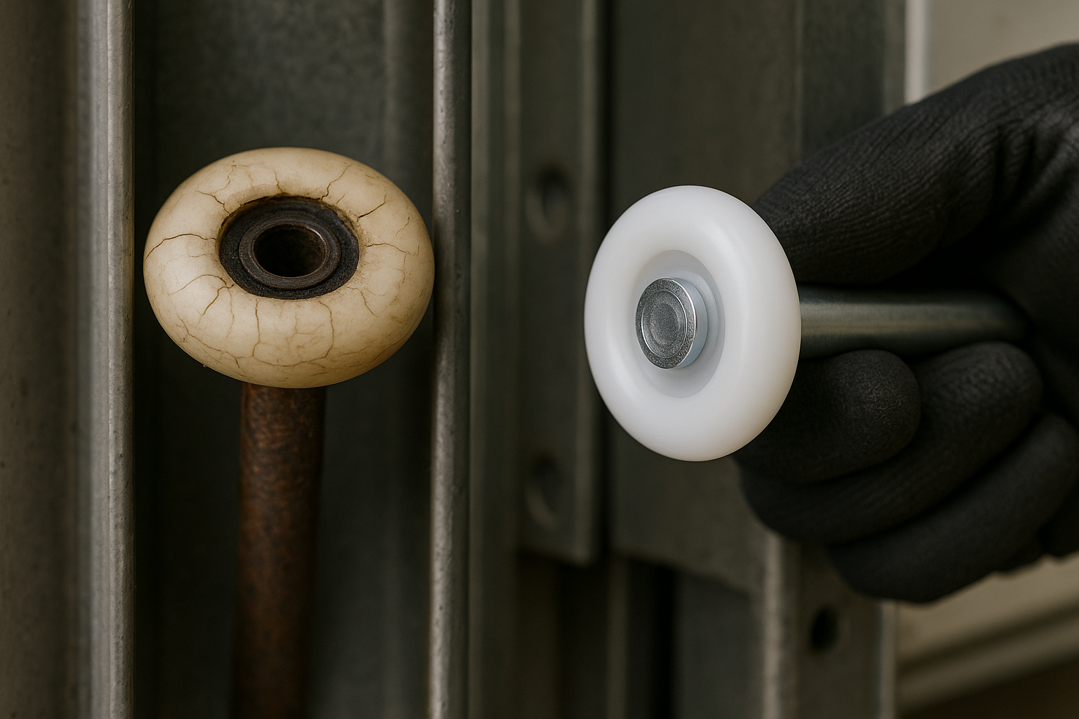 Garage Door Roller Replacement service in East Weymouth