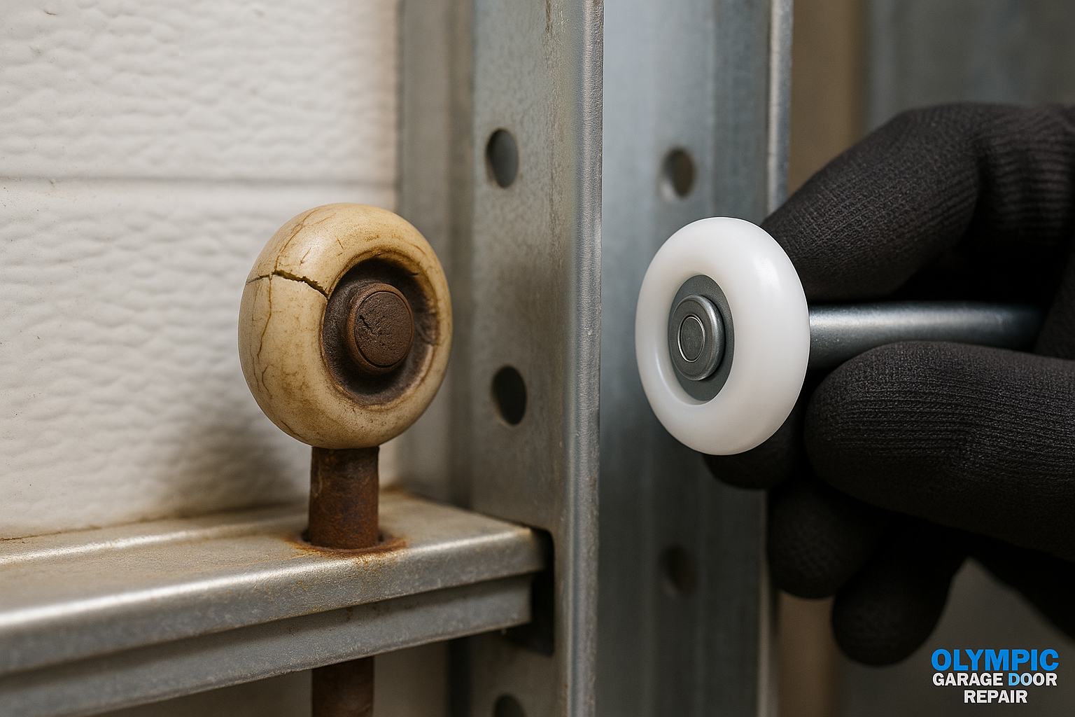 Garage Door Roller Replacement service in Medford