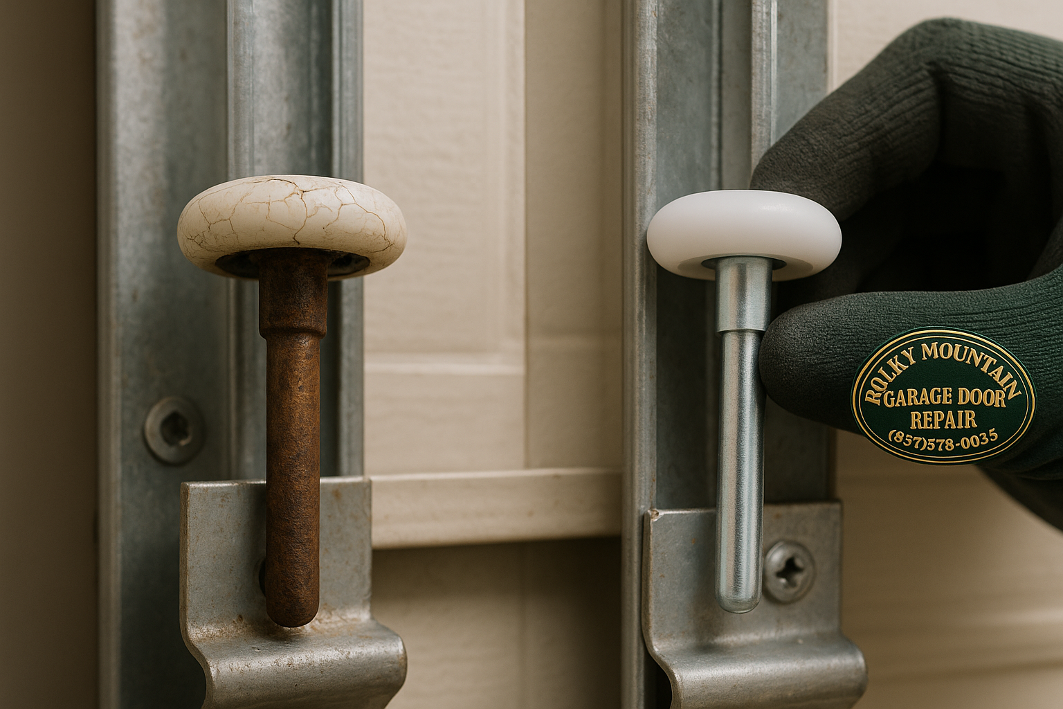 Garage Door Roller Replacement in  Chestnut Hill