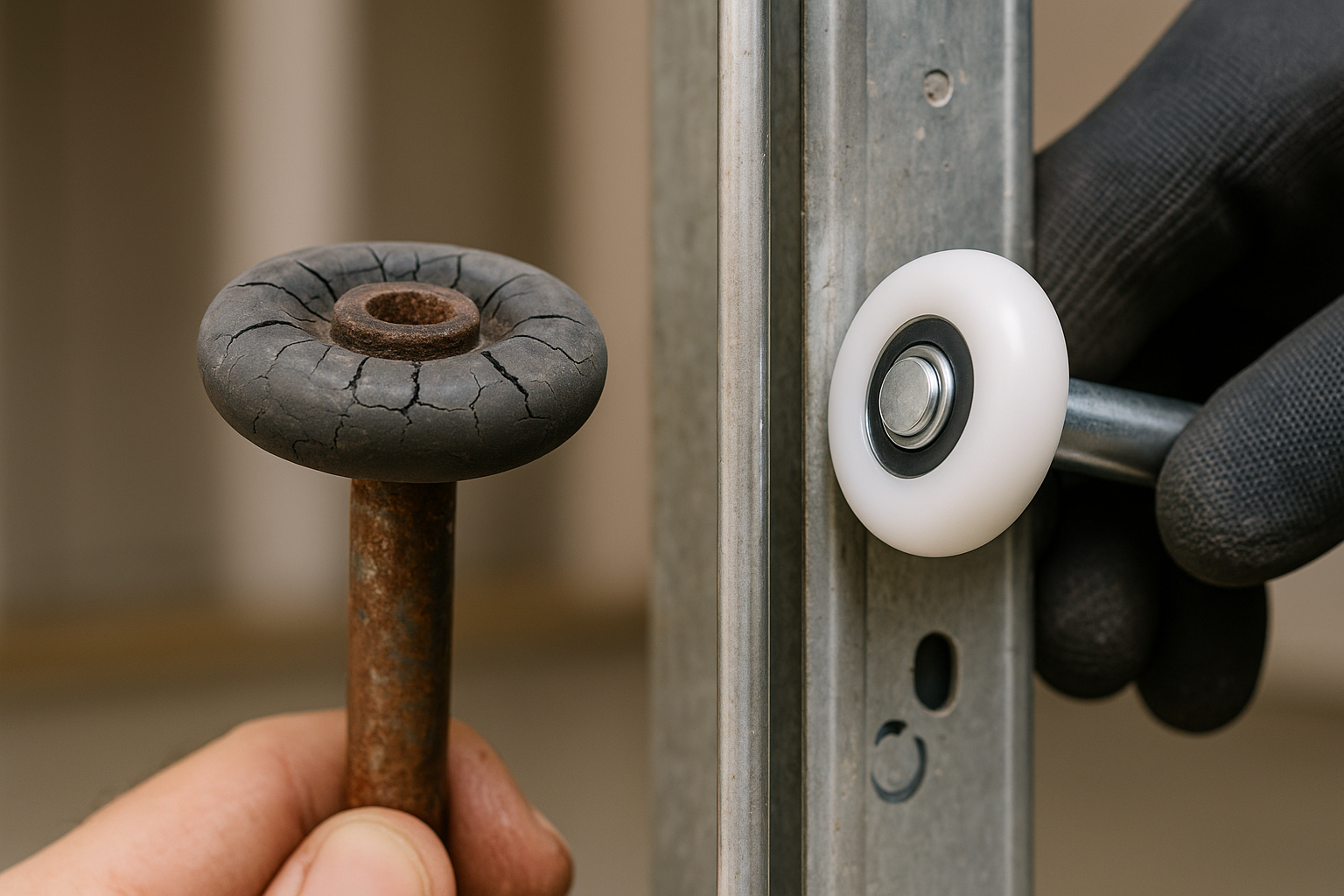 Garage Door Roller Replacement service in Canton