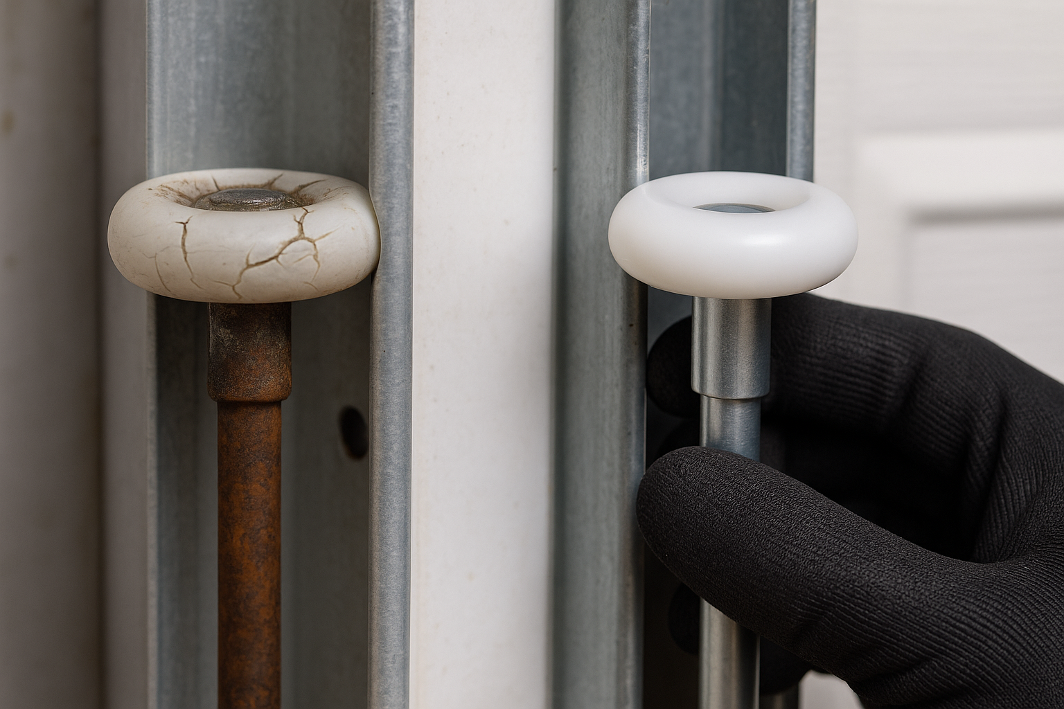 Garage Door Roller Replacement service in Pinefield