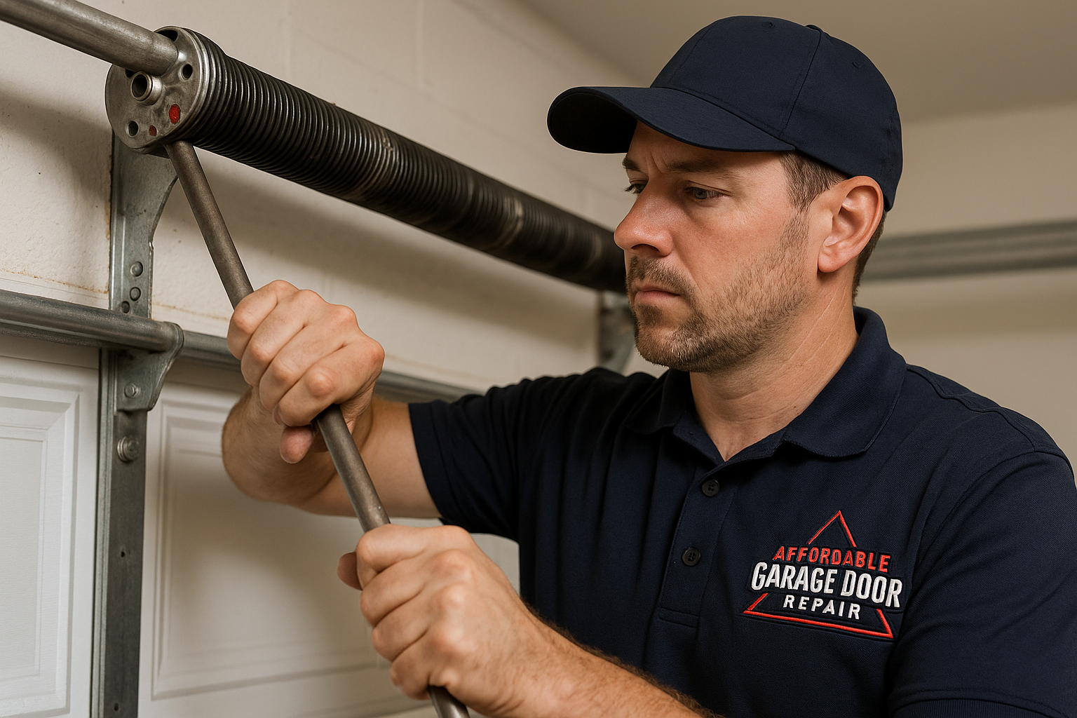 Garage Door Spring Repair service in Dedham