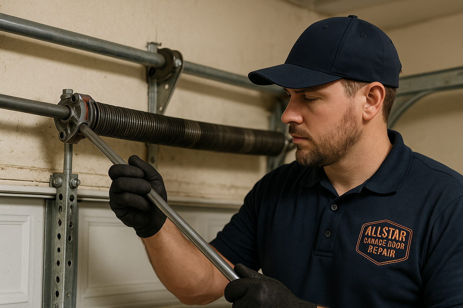 Garage Door Spring Repair service in Natick