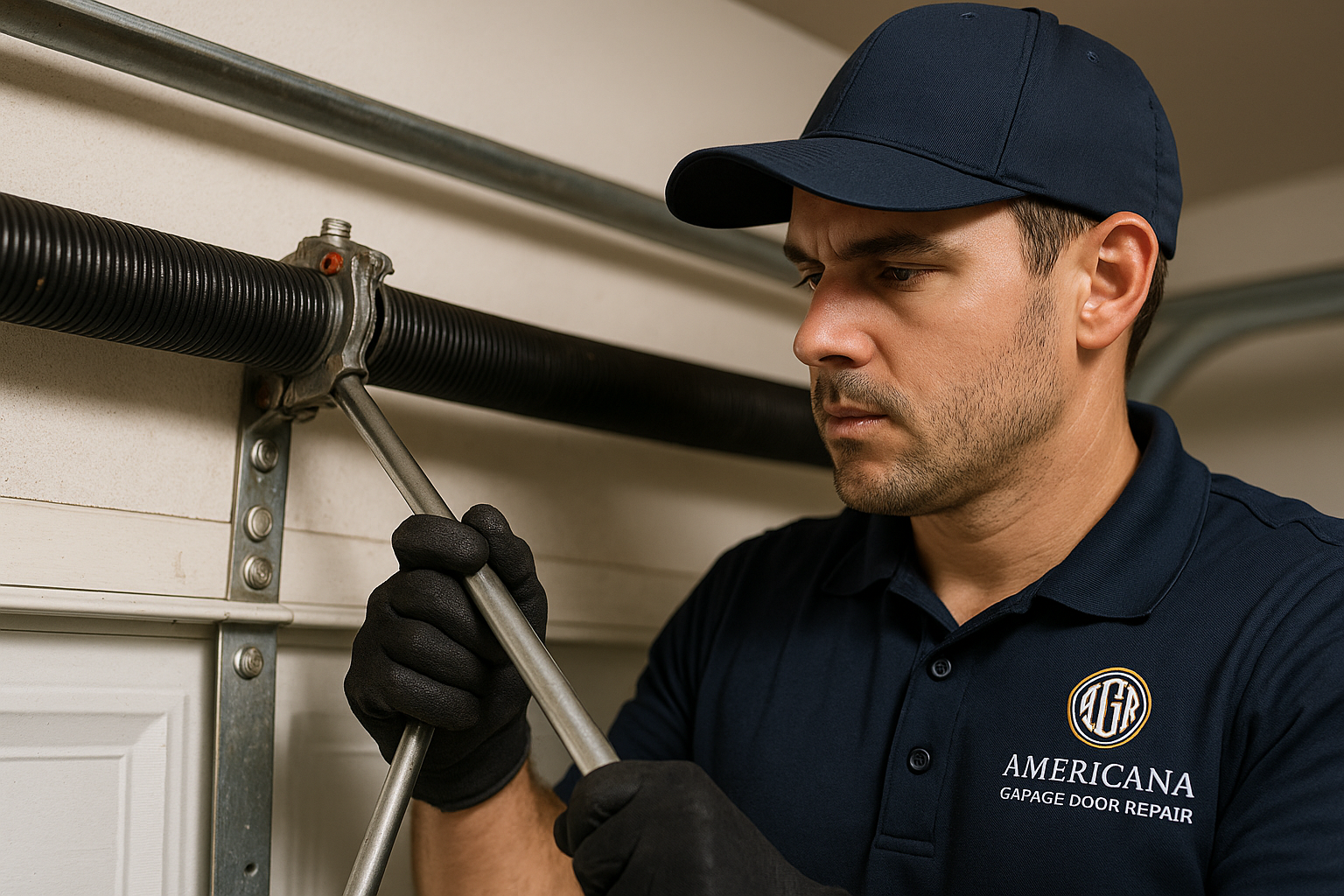 Garage Door Spring Repair service in Quincy