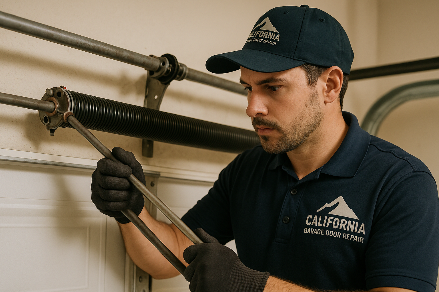 Garage Door Spring Repair service in Weston