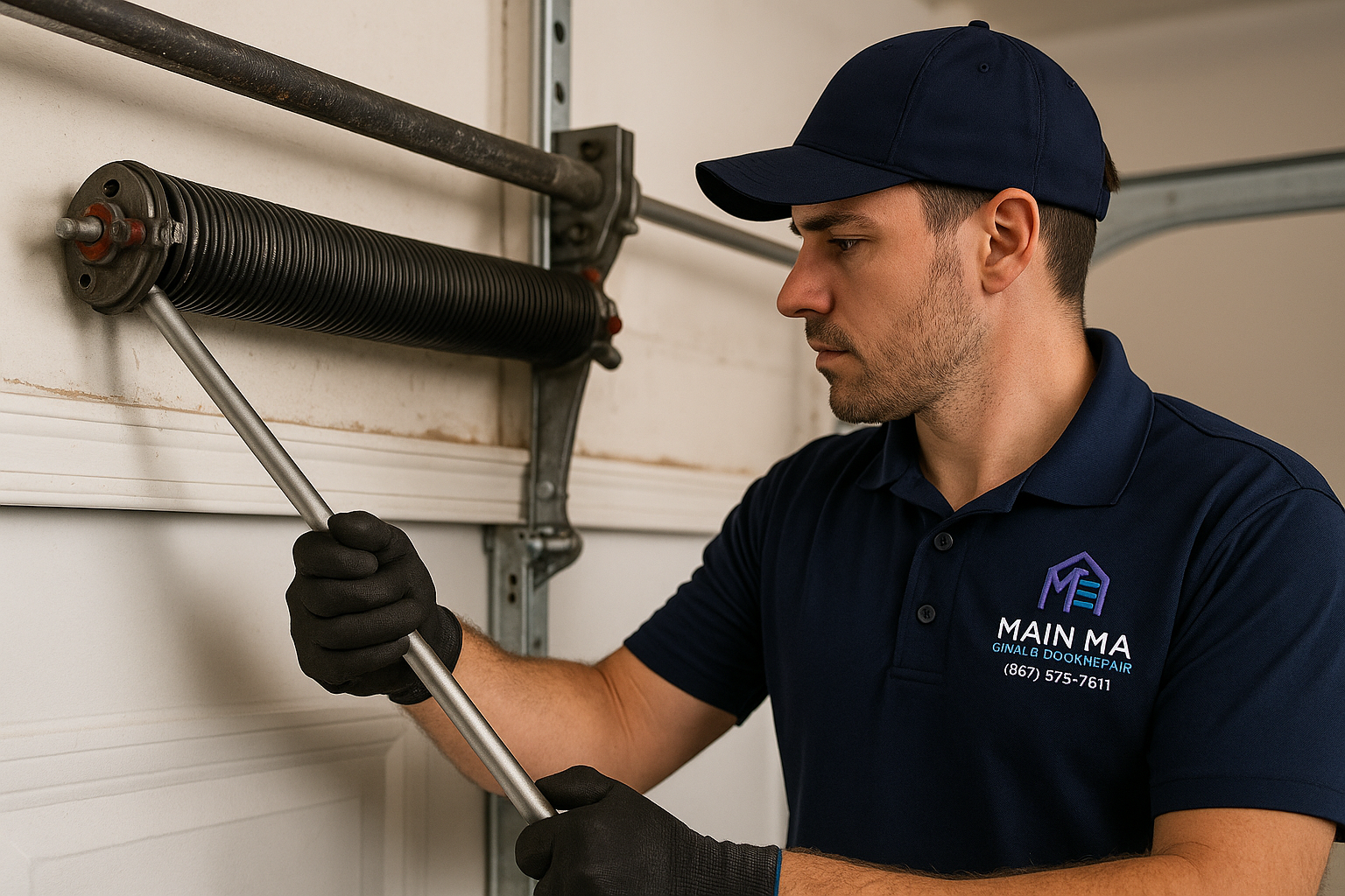 Garage Door Spring Repair service in Milton