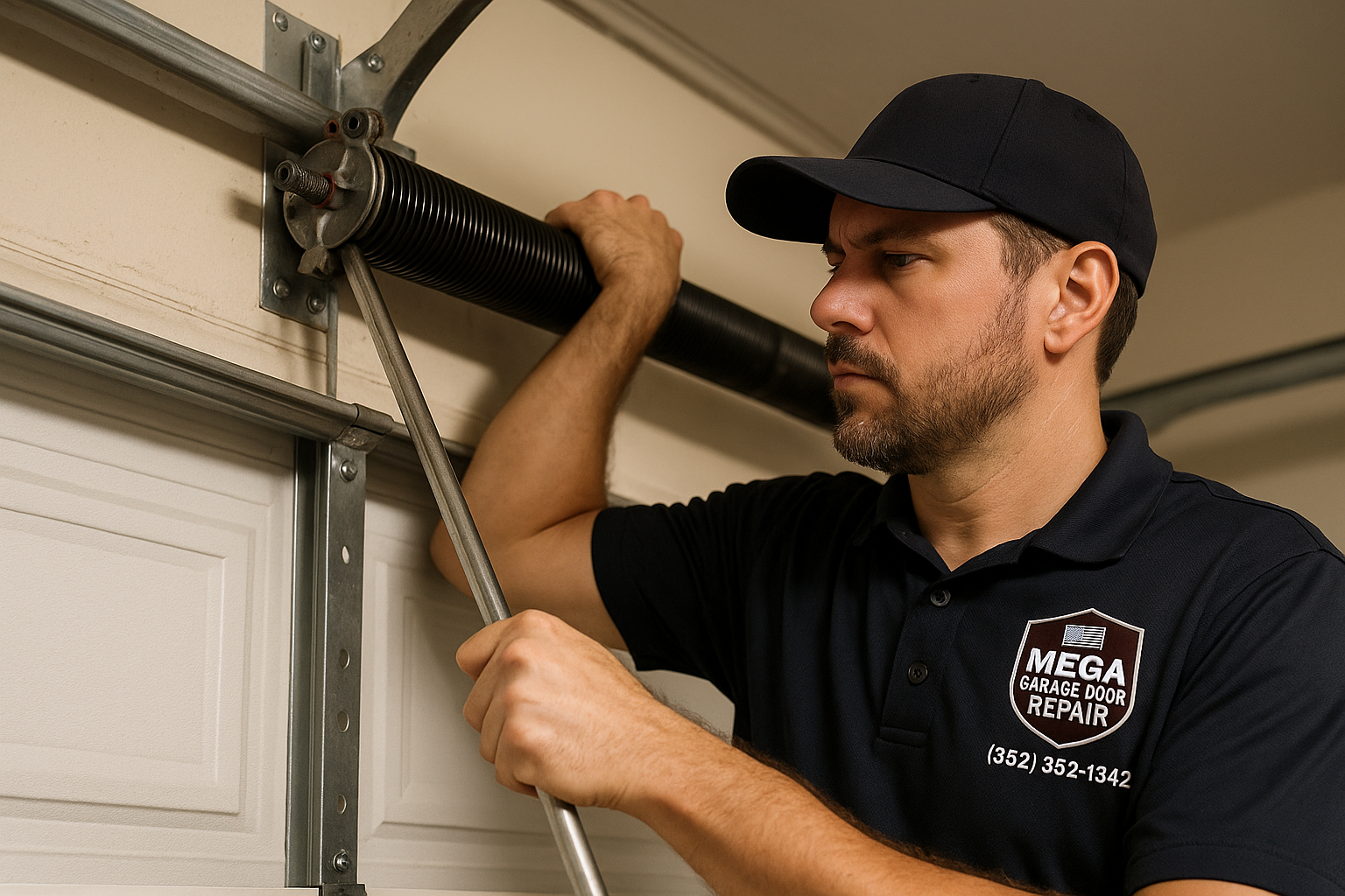 Garage Door Spring Repair service in Winchester