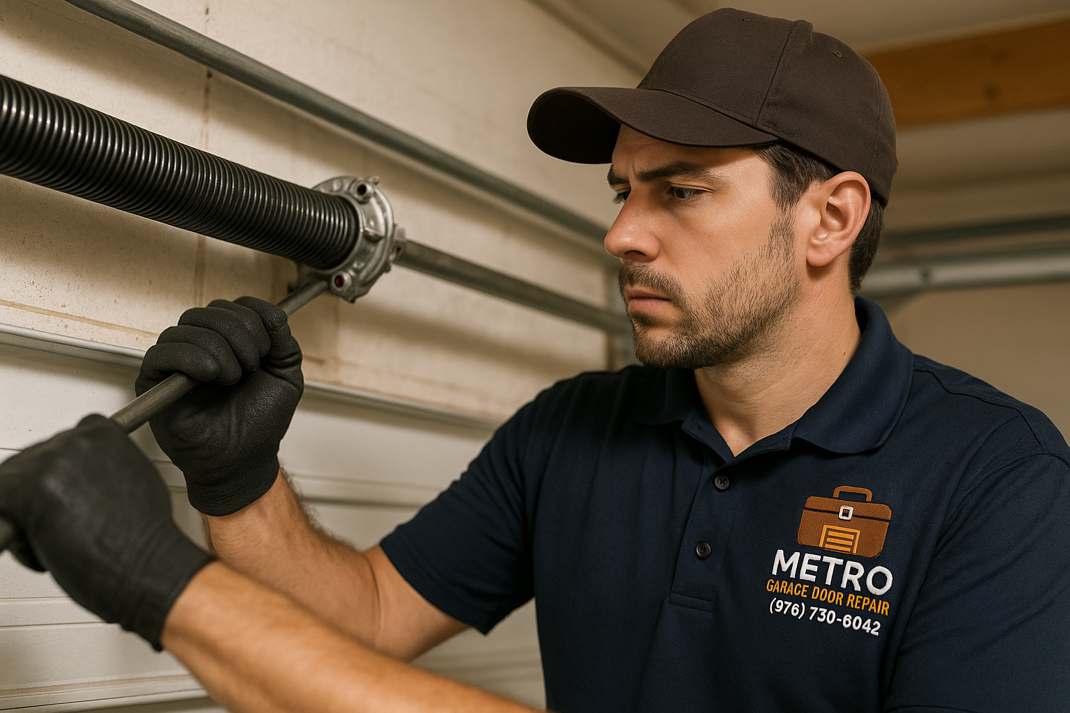 Garage Door Spring Repair service in Stoneham