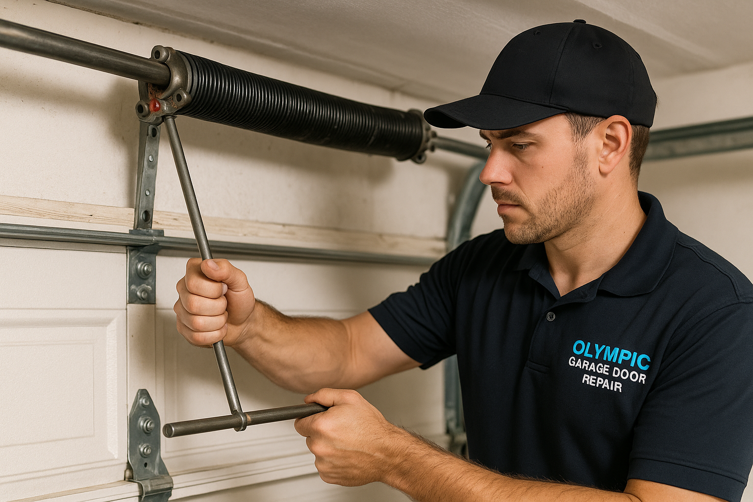 Garage Door Spring Repair service in Wayland