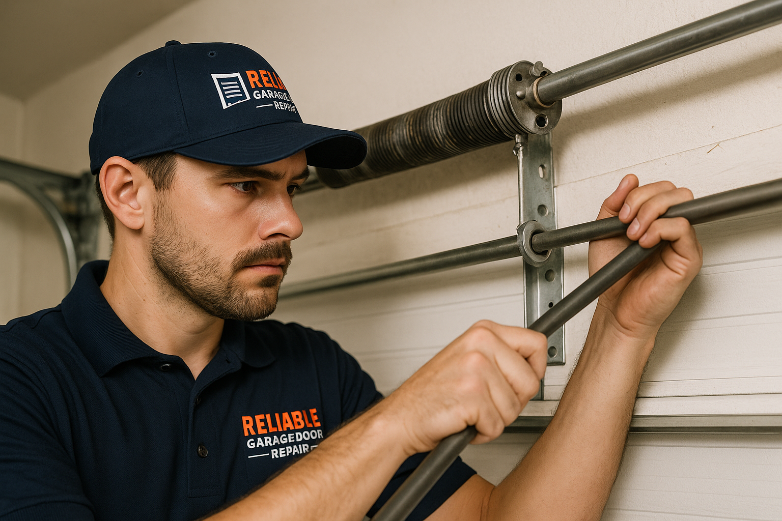 Garage Door Spring Repair service in Medford