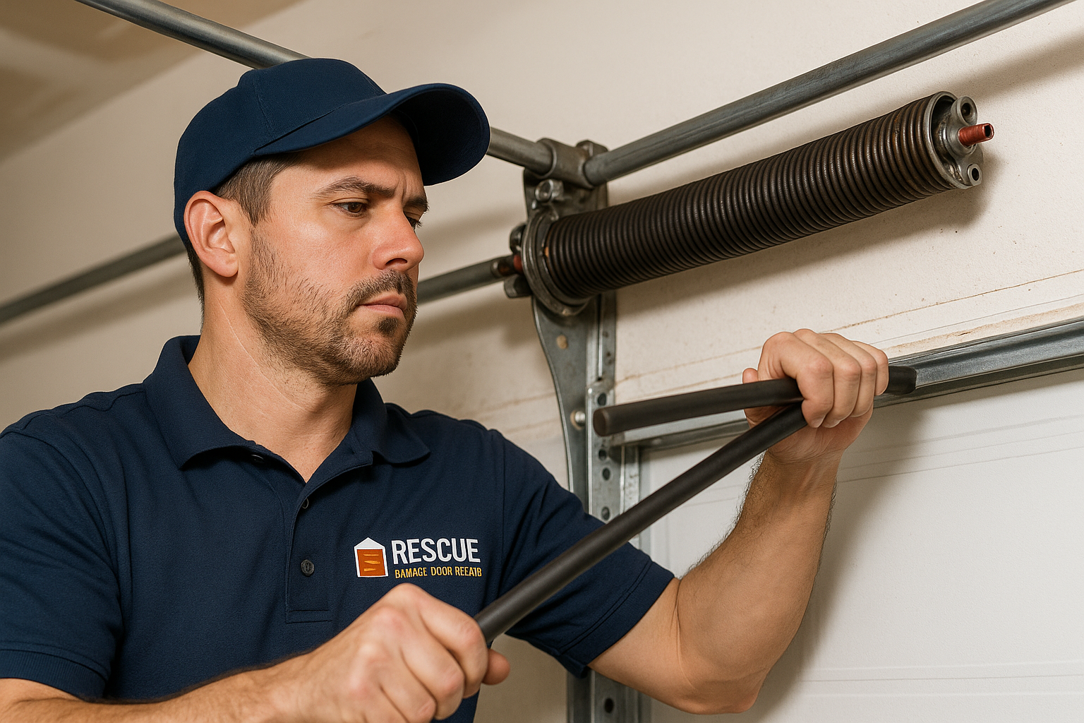Garage Door Spring Repair service in Randolph