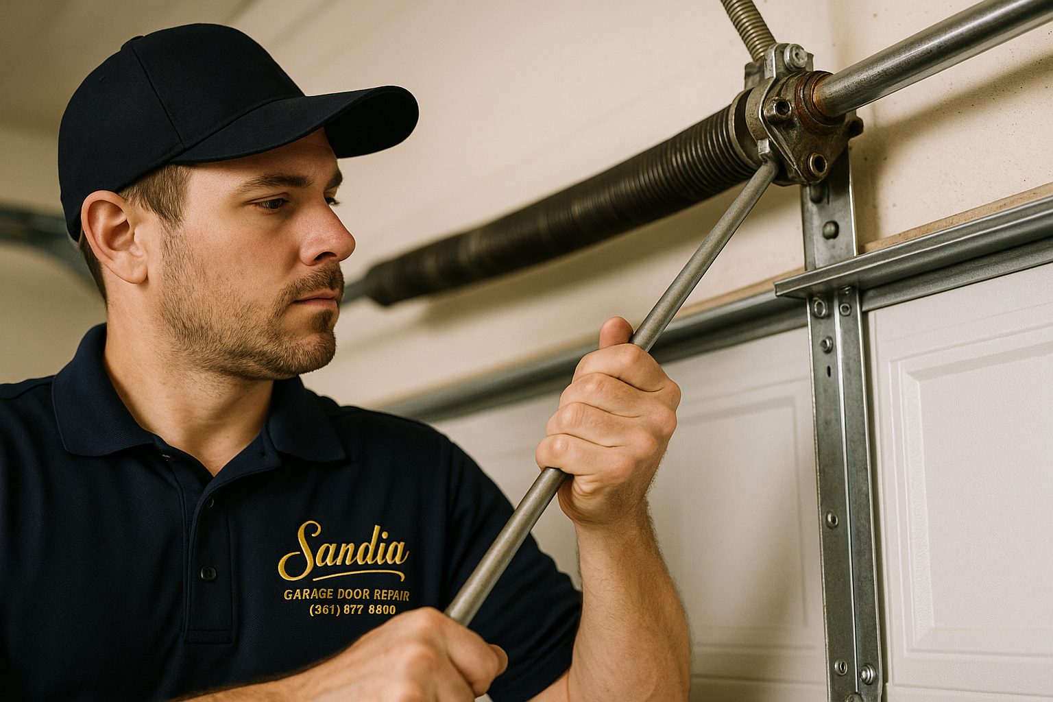 Garage Door Spring Repair service in Melrose