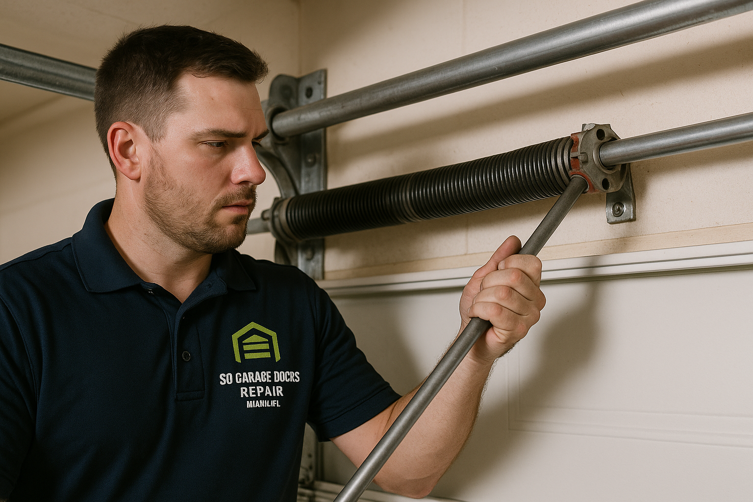 Garage Door Spring Repair service in North Point