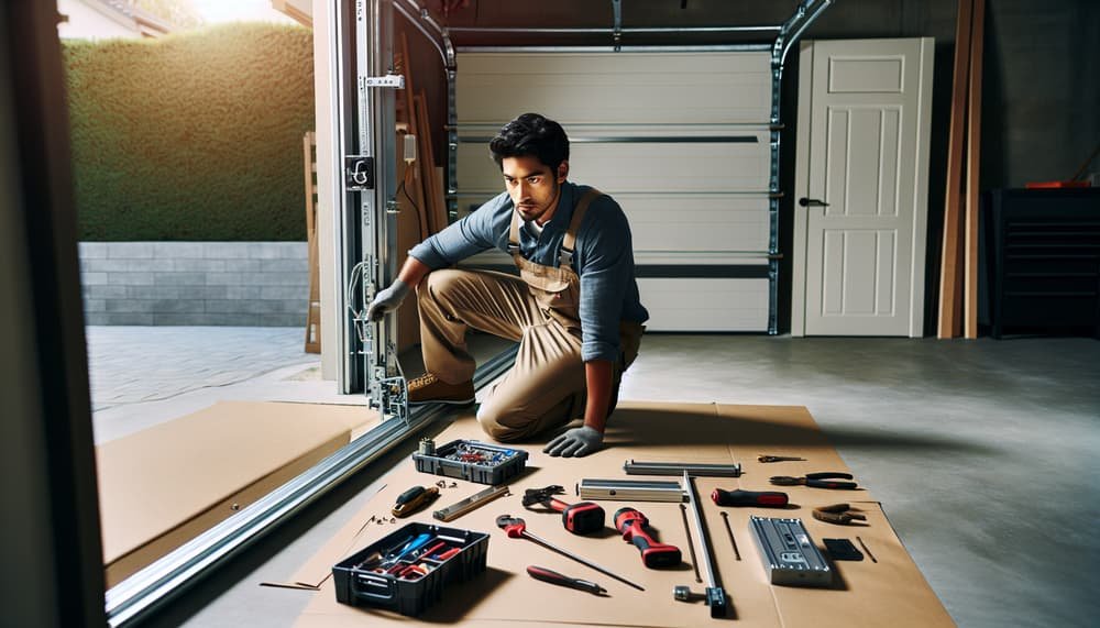 Garage door work in Walpole