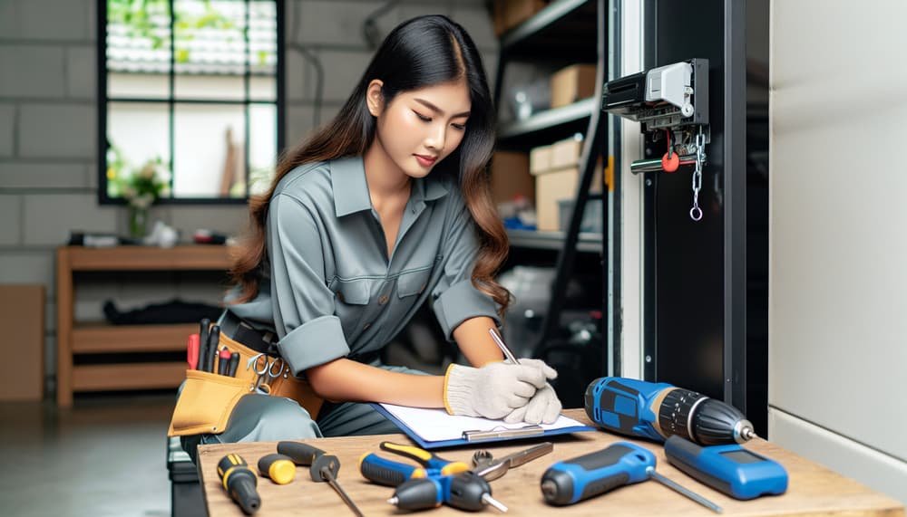Garage door work in Sharon